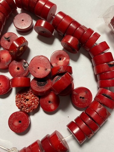 Bamboo Coral Beads 4mm to 28mm - Picture 3 of 50