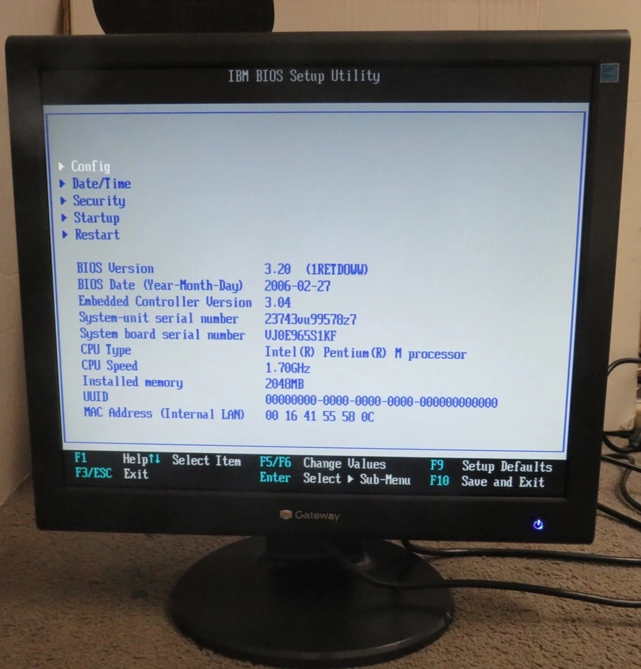 Gateway TFT1780PS+ 17" Monitor New in the Box DVI D-SUB - Image 4 of 4
