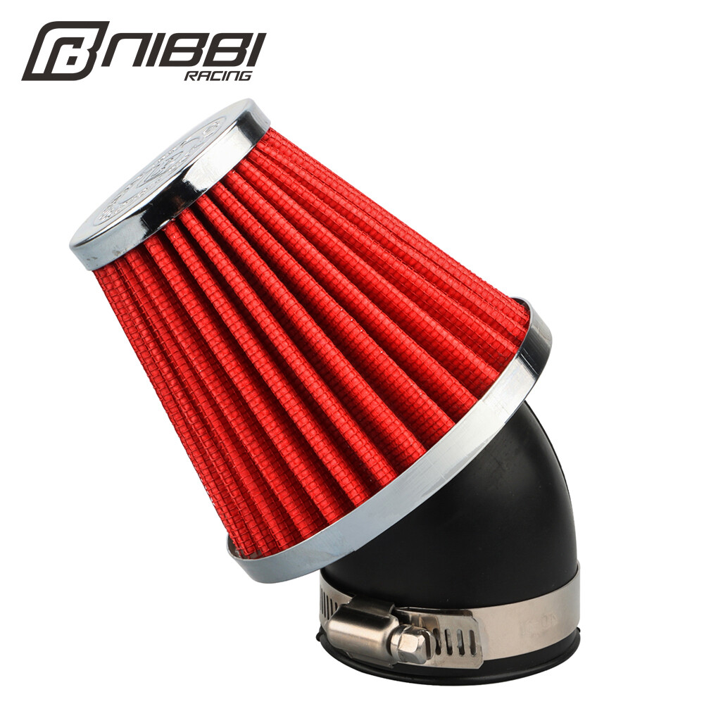 NIBBI 48mm Motorcycle Pod Air Filter Cleaner Universal For Dirt