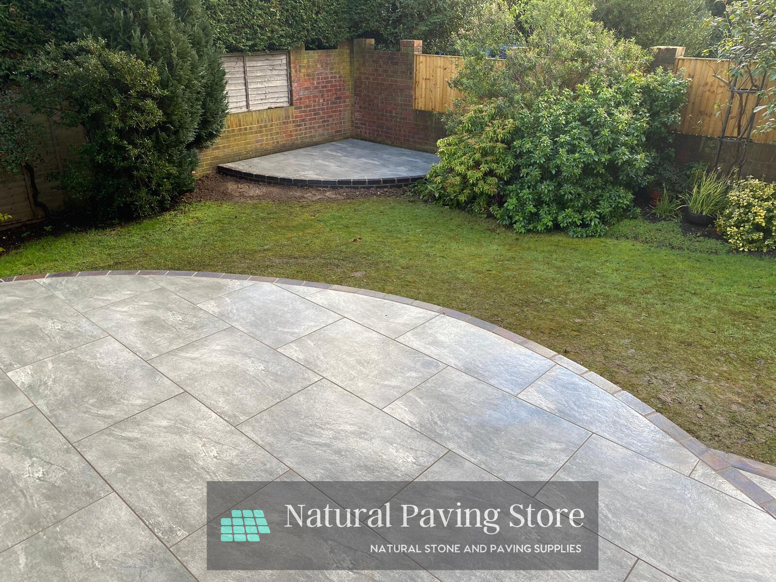 🤩🤩 CLEARANCE Earthcore Grey Porcelain Paving Patio Slabs 600x900mm