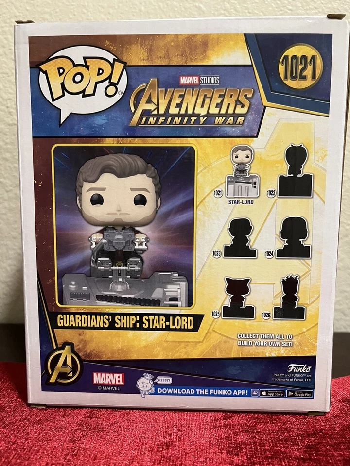 Funko POP Avengers Infinity War Guardians Ship Star Lord 1021 - Totalmente Nuevo En Caja Foto 3 de 3