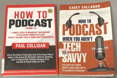 How To Podcast Books Used