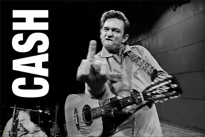Johnny Cash - Cash Poster - 36" x 24"