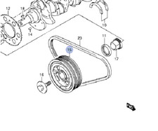 Poulies diverses Suzuki IGNIS