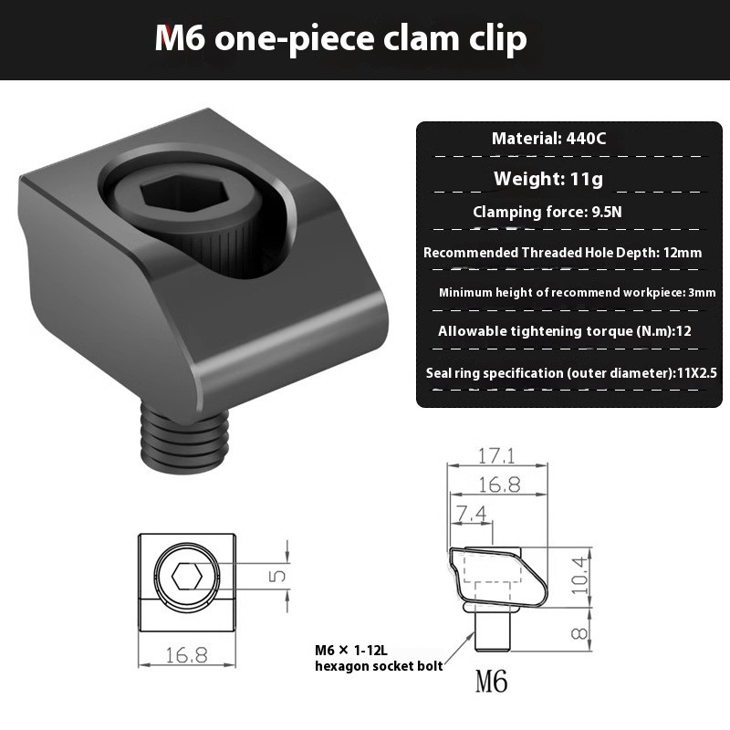 Fixture One-way One-word Clamping For Multi-station CNC Machining Centers