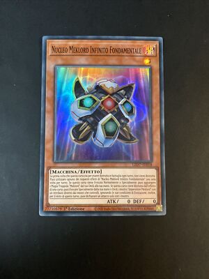 Yu Gi Oh Kern Meklord Unendliche Grundlegende LEd7-it018 Super Rare 1. Auflage Ita
