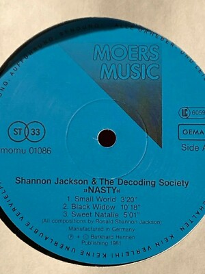 RONALD SHANNON JACKSON - Nasty ~ MOER 6059 {nm orig} w/Kahn Jamal