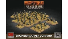 Flames of War SBX67 Engineer-Sapper Company (17 Teams) Gaming Miniatures