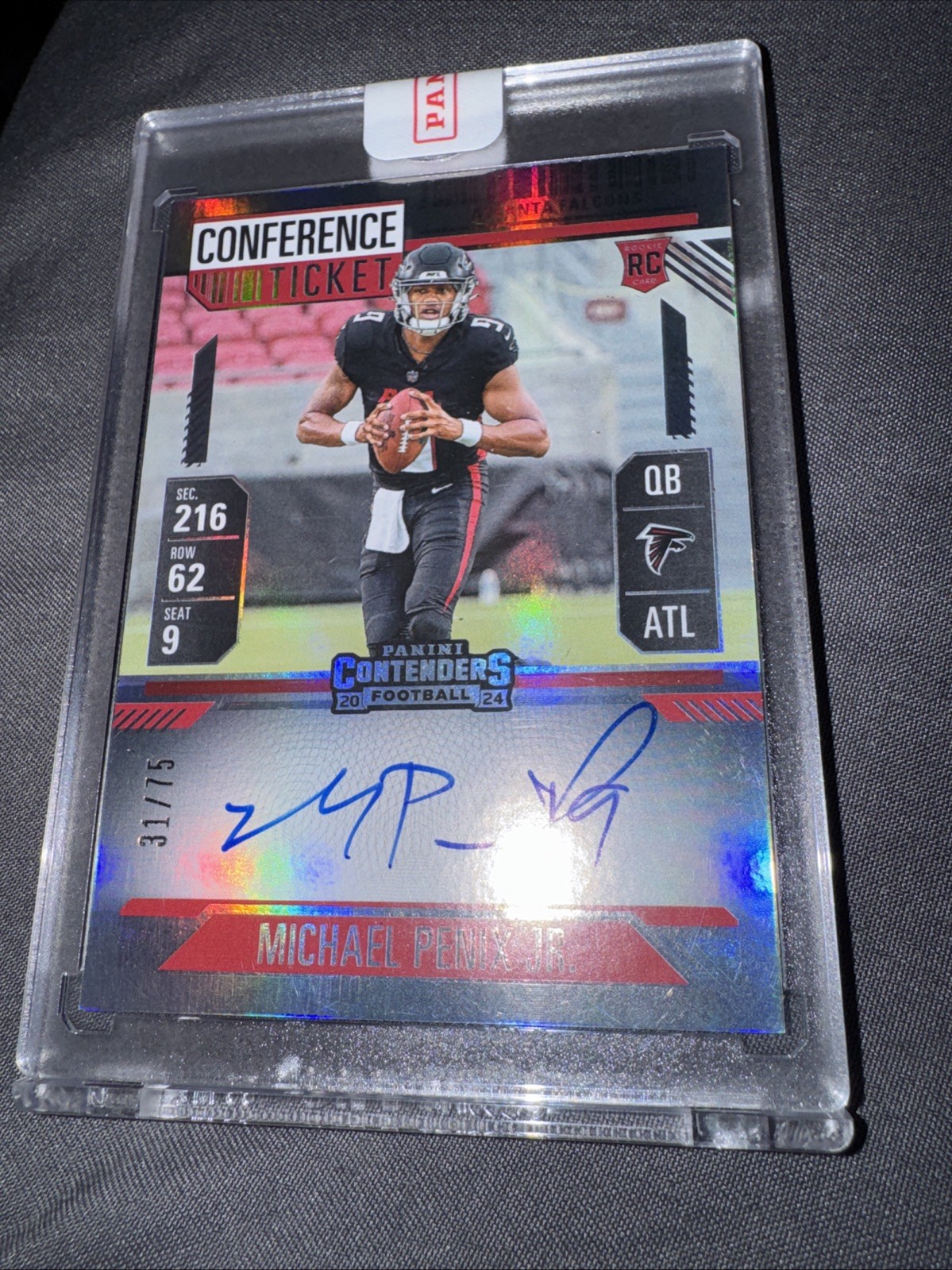 2024 Panini Contenders - Rookie Ticket RPS Variation Michael Penix Jr. #102...