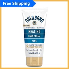 3 oz Healing Hand Cream - Lightweight Aloe Lotion for Nourished, Soft Hands