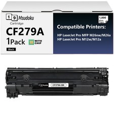 CF279A Toner Cartridge BLACK For HP LaserJet Pro MFP M26nw M26a M12w M12a