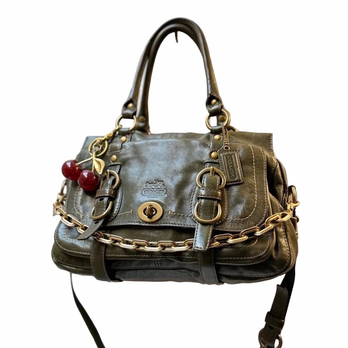 Coach ショルダーバッグ グリーンバッグ & ハンドバッグ 女性用 | eBay