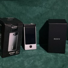 Sony Bloggie Touch Handheld Camcorder Silver High Definition LCD HDMI
