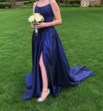 Sherri Hill Formal Gown Dress Prom Homecoming Pageant Blue Size 00