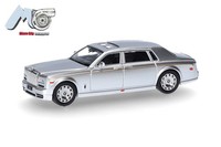 Herpa 87MC000066 Microcity: Rolls Royce Phantom, Silber, 1:87, Neu - Modellauto