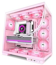 H1 ATX PC Case - Pre-Installed with 7 PWM ARGB Fans - Dual Cavity Mid-Tower