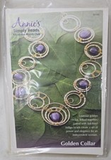 Annie  s Simply Beads Kit Of The Month "Golden Collar" BD066 Necklace
