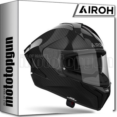 AIROH FULL FACE MOTORCYCLE HELMET MATRYX MXC99 CARBON GLOSS S