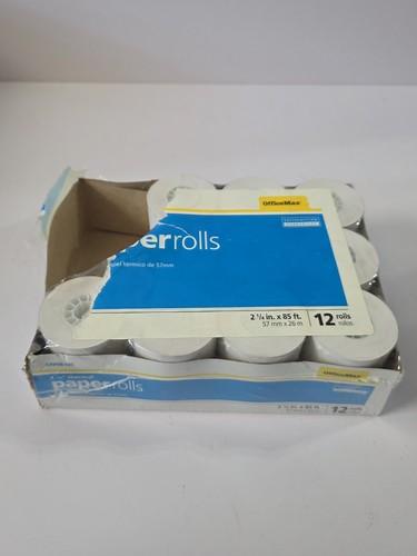 Thermal Paper Rolls Reciept Paper 2 1/4"x85ft 10 Rolls - Picture 2 of 3