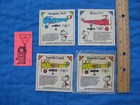 Vintage Snoopy World War I Airplane Stickers with Vintage Kellogg's Cereal Prize — photo 1