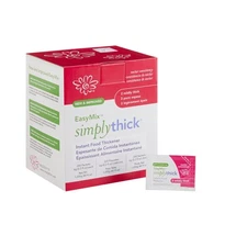 SimplyThick Easy Mix Food & Drink Thickener Unflavored 6 Gram Packet 200 Ct