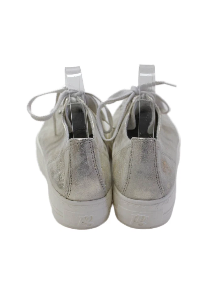 Paul зеленый женщин металлический низкий верхний платформе Bixby кроссовки серебро размер 11 - Изображение 3 из 4