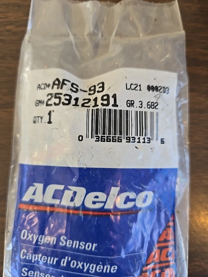 Sensor de oxígeno ACDelco GM equipo original AFS93 Foto 2 de 2