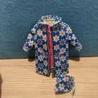 Vintage Mattel Skipper Barbie Doll #1939 "FLOWER SHOWERS" Rain Outfit COAT HAT