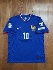 Maillot France FFF Mbappé #10 - Qatar 2022 - Domicile Bleu - Nike - Taille M - Neuf