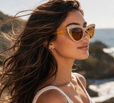 Luxury Rhinestone Cat Eye Sunglasses Crystal Fashion Shades