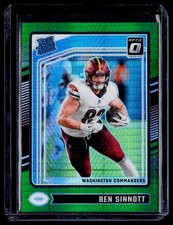 2024 Donruss Optic #207 Ben Sinnott Green Hyper