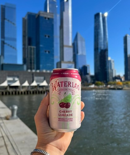 Waterloo Sparkling Water, Cherry Limeade Naturally Flavored, 12 Fl Oz Cans,... - Picture 5 of 5