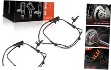 ABS Wheel Speed Sensor Compatible with Infiniti Models - Q50 2014 Pack of 2