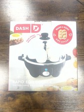 Dash 6 Eier Kapazität Elektrischer Eierkocher Jeder Stil - Schwarz - DEC005BK Neu im Karton