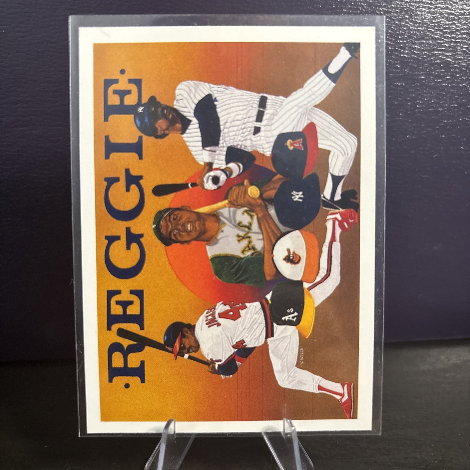 1990 Upper Deck - Reggie Jackson Baseball Heroes Reggie Jackson #9