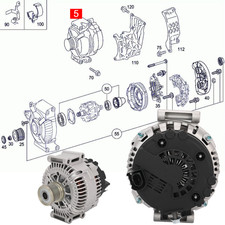 LICHTMASCHINE GENERATOR 180-A FÜR MERCEDES C-KLASSE CLK CLS E-KLASSE CDI LICHTMASCHINE GENERATOR 180-A FÜR MERCEDES C-KLASSE CLK CLS E-KLASSE CDI