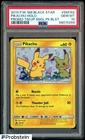 2019 Pokemon SM BSP Team Up Single Pack Blister #SM162 Pikachu Holo PSA 10