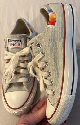 Converse Women s All Star Self Expression Friendship Bracelet Sneakers Size 7