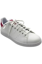 Adidas Kid's Unisex Originals Stan Smith Sneaker White/White/Pink