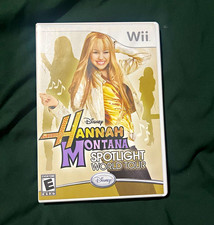 Disney Hannah Montana Spotlight World Tour Wii Manual Included E NTSC-U/C 2007