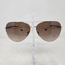 Michael Kors MK 5008 Sperone Clear Brown Aviator Sunglasses 58/14 135 2N