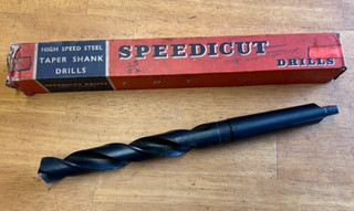 Speedicut 15/16" HSS Steel Drill Bit on Morse Taper MT3