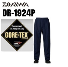 Daiwa GORE-TEX Rain Pants M Navy Waterproof Fishing Outdoor Gear