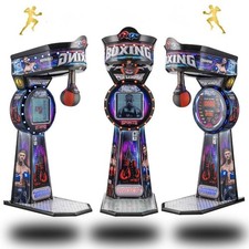 Box automat Kraftmesser Boxing Machine Kirmes Schausteller Unterhaltungsautomat