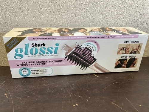 Shark - Glossi 2-in-1 Hot Tool and Air Glosser - Lychee