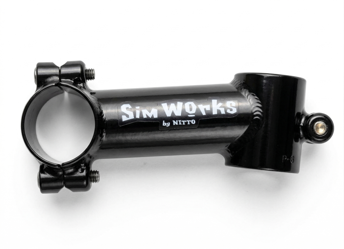 SimWorks NITTO Rhonda Stem 31.8mm Rare 2-Bolt Vintage Black Made