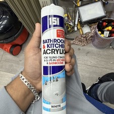 151 Bathroom & Kitchen Acrylic Sealant Cartridge - White