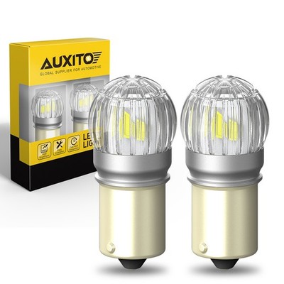 AUXITO Super Bright LED 1156 P21W 7506 Reverse Backup Light White Bulb 6000K 2US