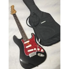 Fernandes Stratocaster black LE-1Z with case