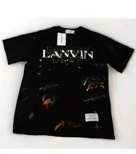 LANVIN PARIS GALLERY DEPT  SPLATTER JOSUE THOMAS, LG, BLACK